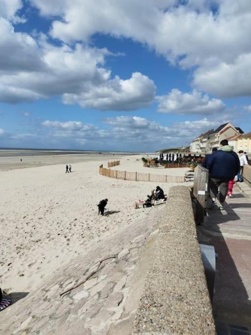 Studio Cabine Avec Terrasse Fort-Mahon-Plage Exterior foto
